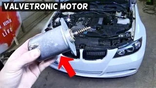 HOW TO REMOVE AND REPLACE VALVETRONIC MOTOR ON BMW E90 E91 E92 E93