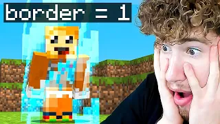 Beating Minecraft in a 1 by 1 BARRIER