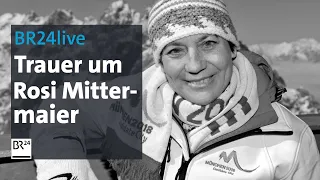 BR24live: Trauer um Ski-Idol Rosi Mittermaier | BR24