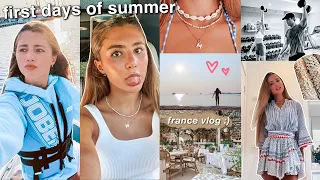 first days of summer vlog 2023! *beach days, sunrise, in france*