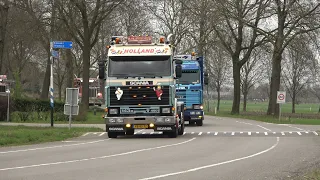 OCV Oldtimer rit op de Veluwe Voorjaarsrit - Oldtimer trucks, The Movie in (4K)  30 maart 2024