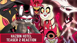 I HAZBIN WAITING SINCE LAST OCTOBER!!! | Hazbin Hotel Teaser 2 Reaction