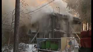 Один человек погиб при пожаре в жилом доме в Сургуте