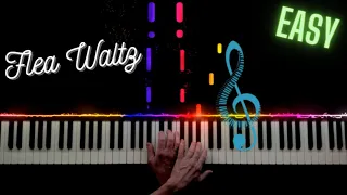 EASY piano tutorial/ First piano Lesson  Flea Waltz, KPM