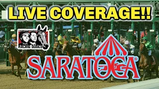 Racing Dudes LIVE: Saratoga Whitney Stakes On-Track Coverage Picking WINNERS! Test & Saratoga Derby!
