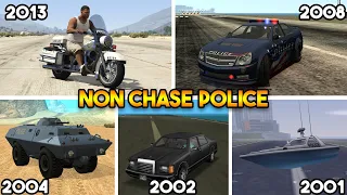 GTA ALL NON CHASE VEHICLES BY COPS ! (GTA 5 TO GTA 3)