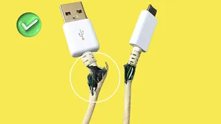 Save Money! Fix Your Phone Charger Cable in Minutes - Don't Throw it Away!