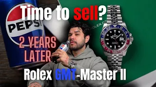 Time to sell? Rolex GMT-Master II PEPSI 2 years later...