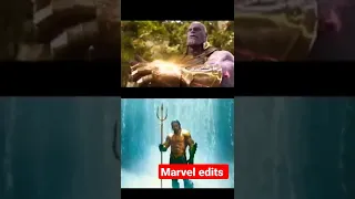 THANOS VS DCEU ⚡🔥 PT.1 #shorts #marvel #dc