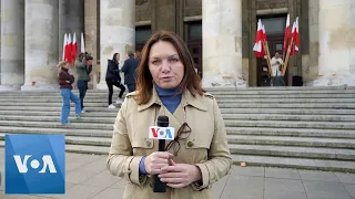 VOA's Myroslava Gongadze Reports on Polish Election | VOA News