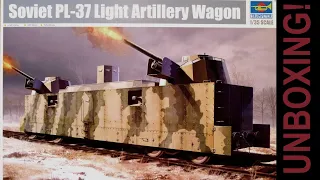 Soviet PL-37 Light Artillery Wagon Unboxing