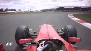 F1 Silverstone 2010 Felipe Massa Ferrari F10