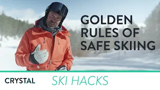 The golden rules for how to ski safely | Crystal Ski Holidays