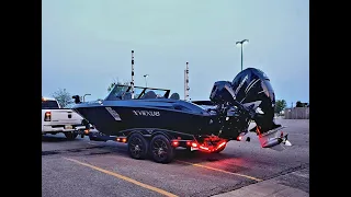 Braving Windy Conditions: Fishing in a Vexus DVX 22 on Lake St. Clair