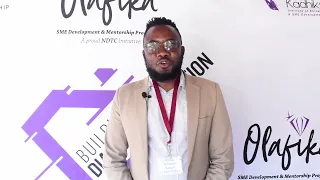 Olafika SME Development & Mentorship Programme: Jeronimo Kateya