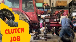Quick Clutch Fix on an IH 1066 Tractor