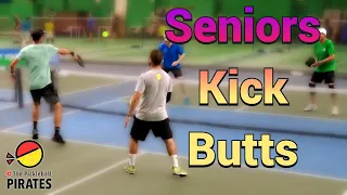 Pickleball Seniors and GRUVN vs 4.5s