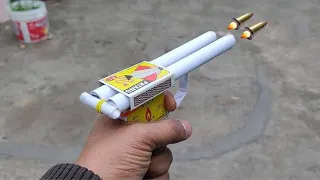 How To Make Matchbox Gun | Matchbox gun | Paper Gun | Mr Renovator