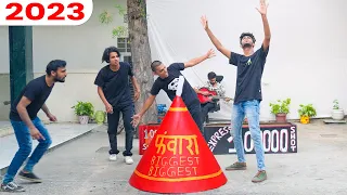 World's Biggest FireCrackers Battle Ever! | Best Diwali Comedy Video 2023 Fireworks Pataka Crackers