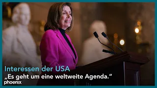 phoenix plus: US-Demokratin Nancy Pelosi im Interview
