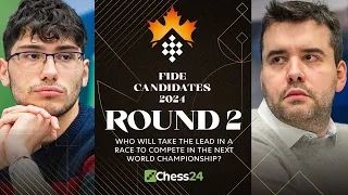 FIDE Candidates 2024 Rd 2 | Will Hikaru, Fabiano, Pragg & Co Break The Deadlock & Score Wins?