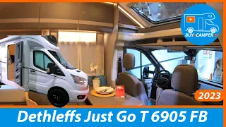 NEW SEMI-INTEGRATED | Dethleffs Just Go T 6905 FB | Ford | 2023 | Caravan Salon Dusseldorf