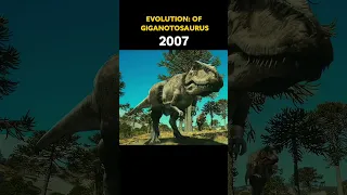 Evolution of Giganotosaurus #shorts