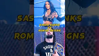 Sasha banks vs roman reigns comparison👑💫 #shorts #trending #wwe