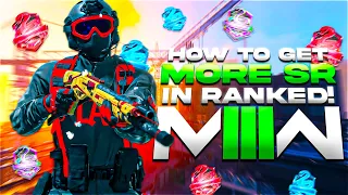 How to GAIN MORE SR + RANK UP FAST in MW3 Ranked Play