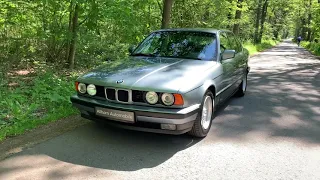 BMW E34 535i mit Schaltgetriebe und Oldtimer Zulassung Allhorn Automobile