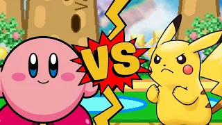 M.U.G.E.N. Battles | Kirby vs Pikachu | Nintendo vs Pokémon