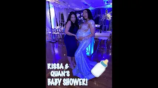 WE WENT TO RISS & QUAN'S BABY SHOWER!! *SO MUCH FUN*