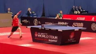 CHUANG CHIH-YUAN PLAYS WONDERFUL TABLE TENNIS