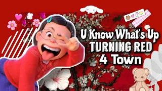 🍒 TURNING RED // U Know What's Up;; 4 Town | Nightcore 🍉