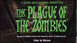THE PLAGUE OF THE ZOMBIES - (1966) Trailer w/ Free Gift!