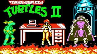 Полное прохождение Teenage Mutant Ninja Turtles 2 (Черепашки Ниндзя 2) (NES, Famicom, Dendy)