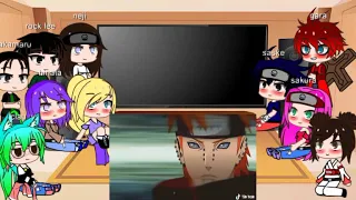 el equipo 7 reacciona a sus edits y amigos de naruto reaccionan a naruto pat 1