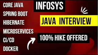 Infosys | Java interview | real time interview series | interview 32