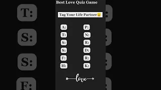 Apne Name Ka First Letter Choose karo😘 Choose Your Name First Letter😘 Tag Your Life Partner #shorts