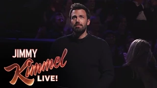 Ben Affleck Stays Loyal to Jimmy Kimmel