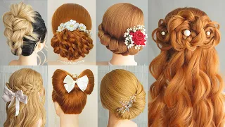 TOP 7 Beautiful And Fast Hairstyles For Wedding  - Simple And Easy Hairstyle For Ladies