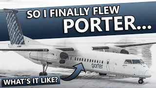 So I Finally Flew Porter...