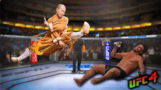 Mike Tyson vs. Shi De Yang | Shaolin Master (EA sports UFC 4)