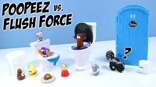 PooPeez vs. Flush Force Series 1 Toilet Toys Opening Review