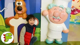 おでかけ 名古屋アンパンマンミュージアムへ遊びに行ったよ！大きなぽっぽちゃんがいたよ！ トイキッズ