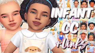 INFANT CC HAUL #2! 🌺 | Maxis Match CC + Links | sims 4