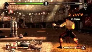 Mortal Kombat 9 - Simple way to beat Shao Kahn
