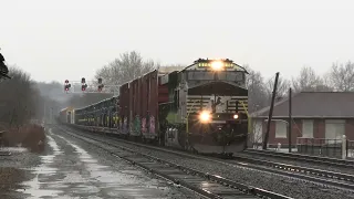Norfolk  Southern Pittsburgh Line 2022 Year in Review with Amtrak Trains