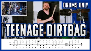 Teenage Dirtbag - Drums Only + Notation