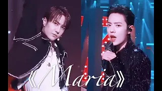 【王一博 Wang Yibo | 肖战 Xiao Zhan】【博君一肖】洗脑神曲Maria双人舞台混剪 | 疯狂踩点向 | 爱不完×秋风 舞台